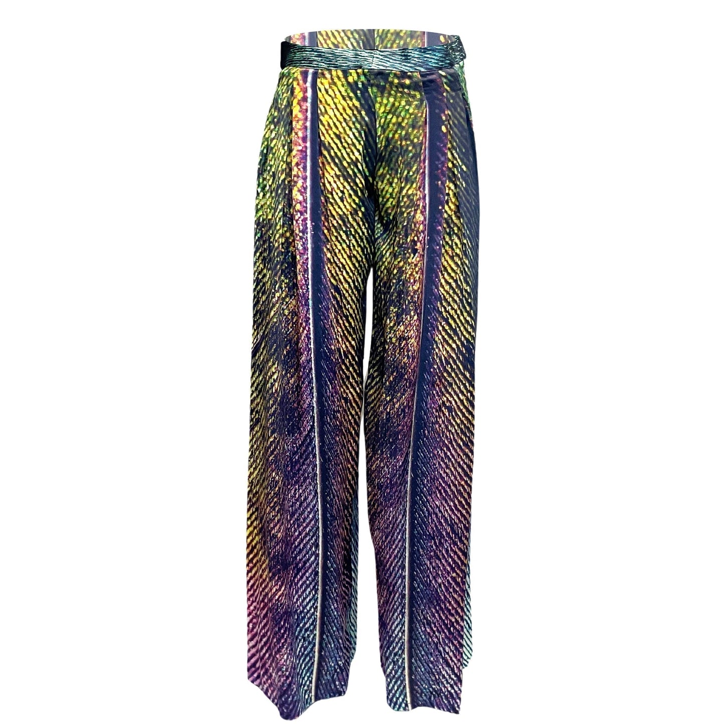 Magic City Wide Silk Pants size 4