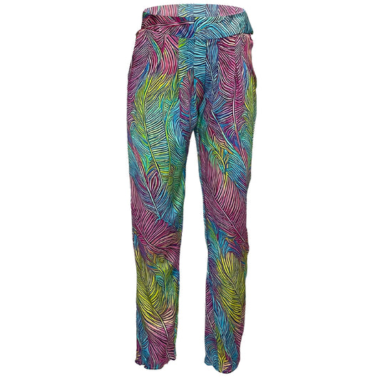 Mystic Palm Narrow Pleated Pants size 4