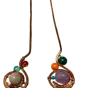 Set Of Hair Ties - Gems Of Allure