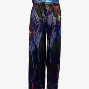 South Beach Wide Silk Pants