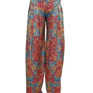 Coral Gables Wide Silk Pants