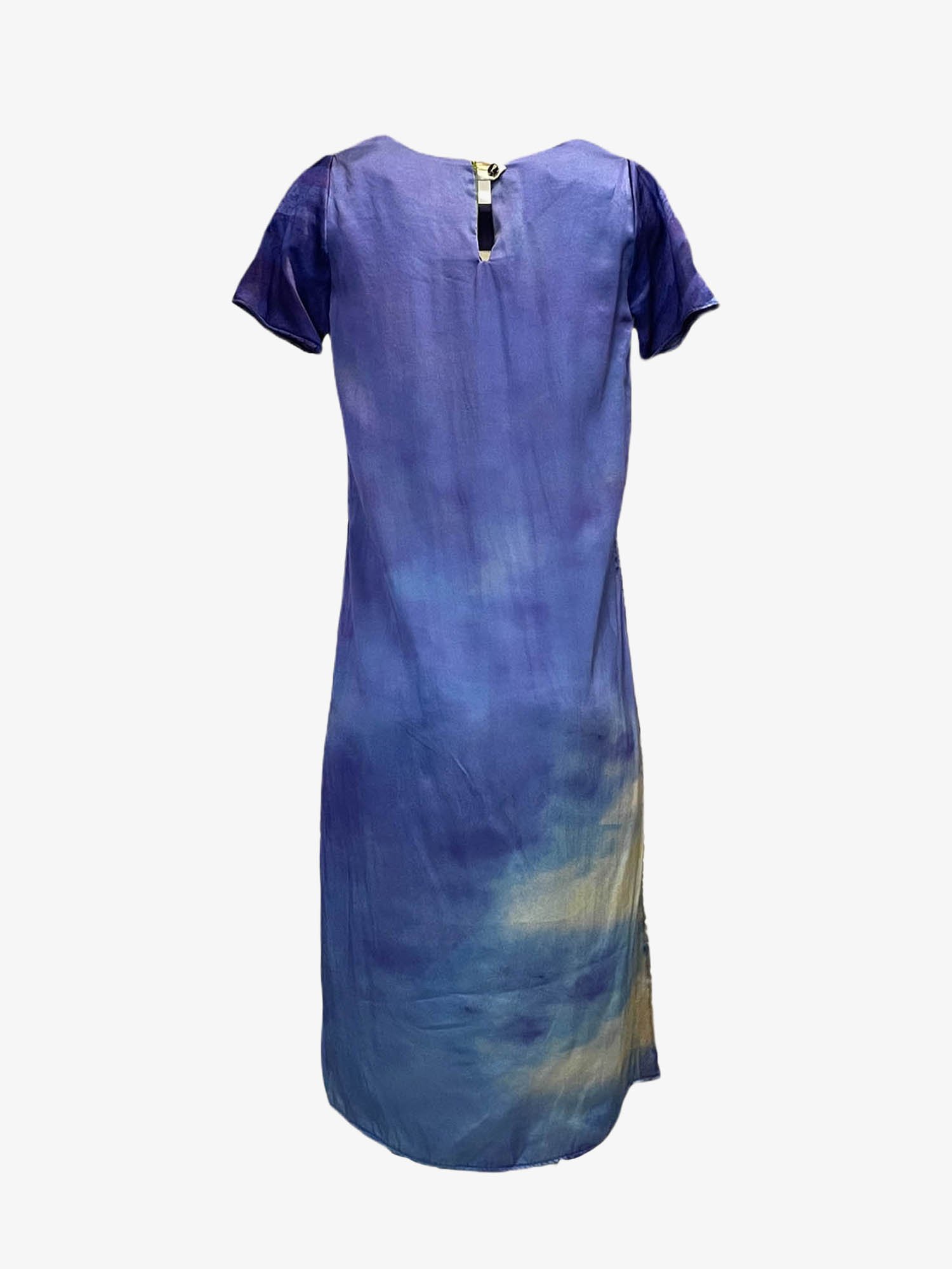 Printed Silk Tunic Florida White Ibis Ai - Image 2