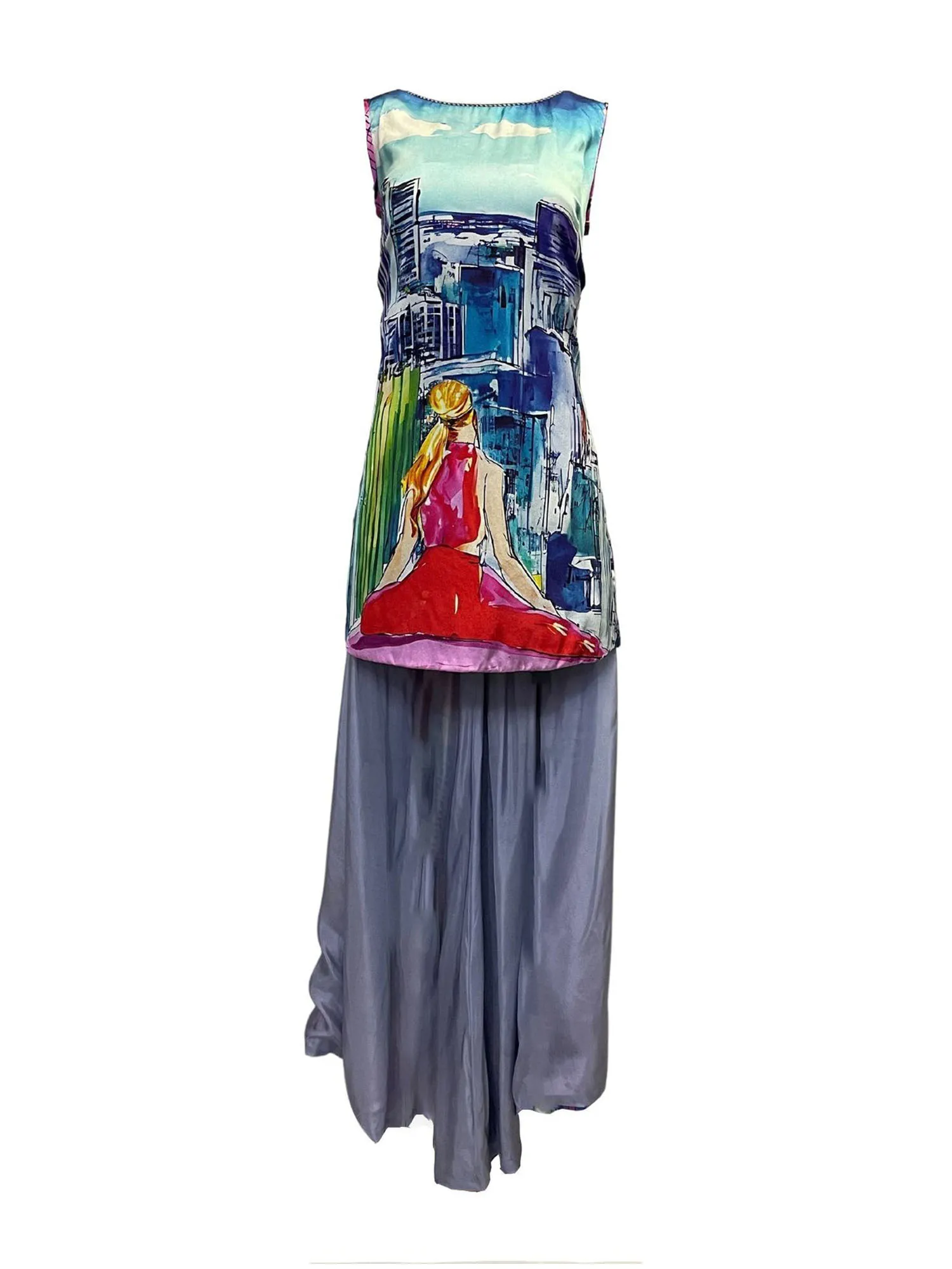 #3Wd Three Way Dress In Ai Print