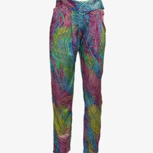 Mystic Palm Narrow Pleated Pants