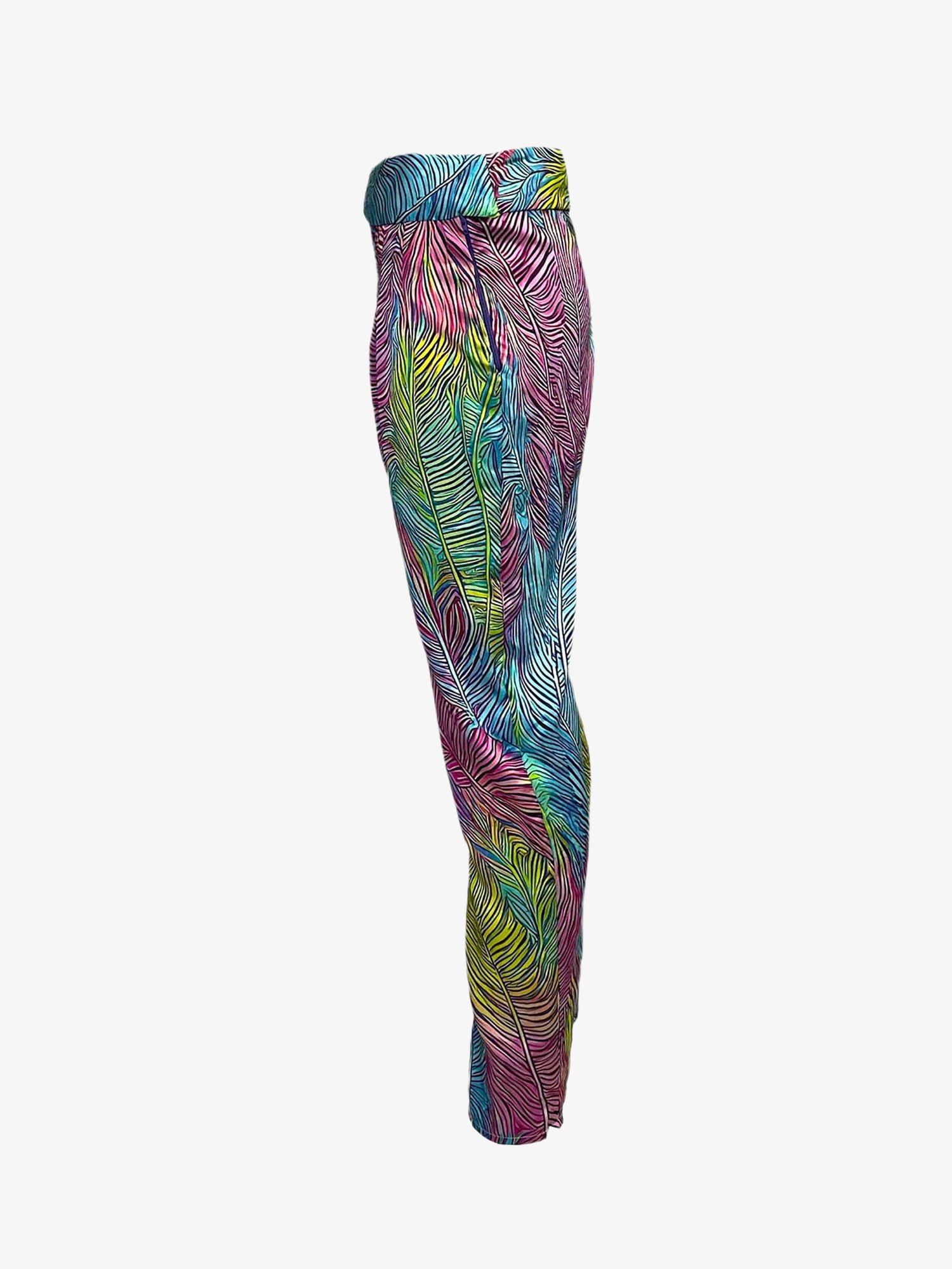 Mystic Palm Narrow Pleated Pants - Image 3