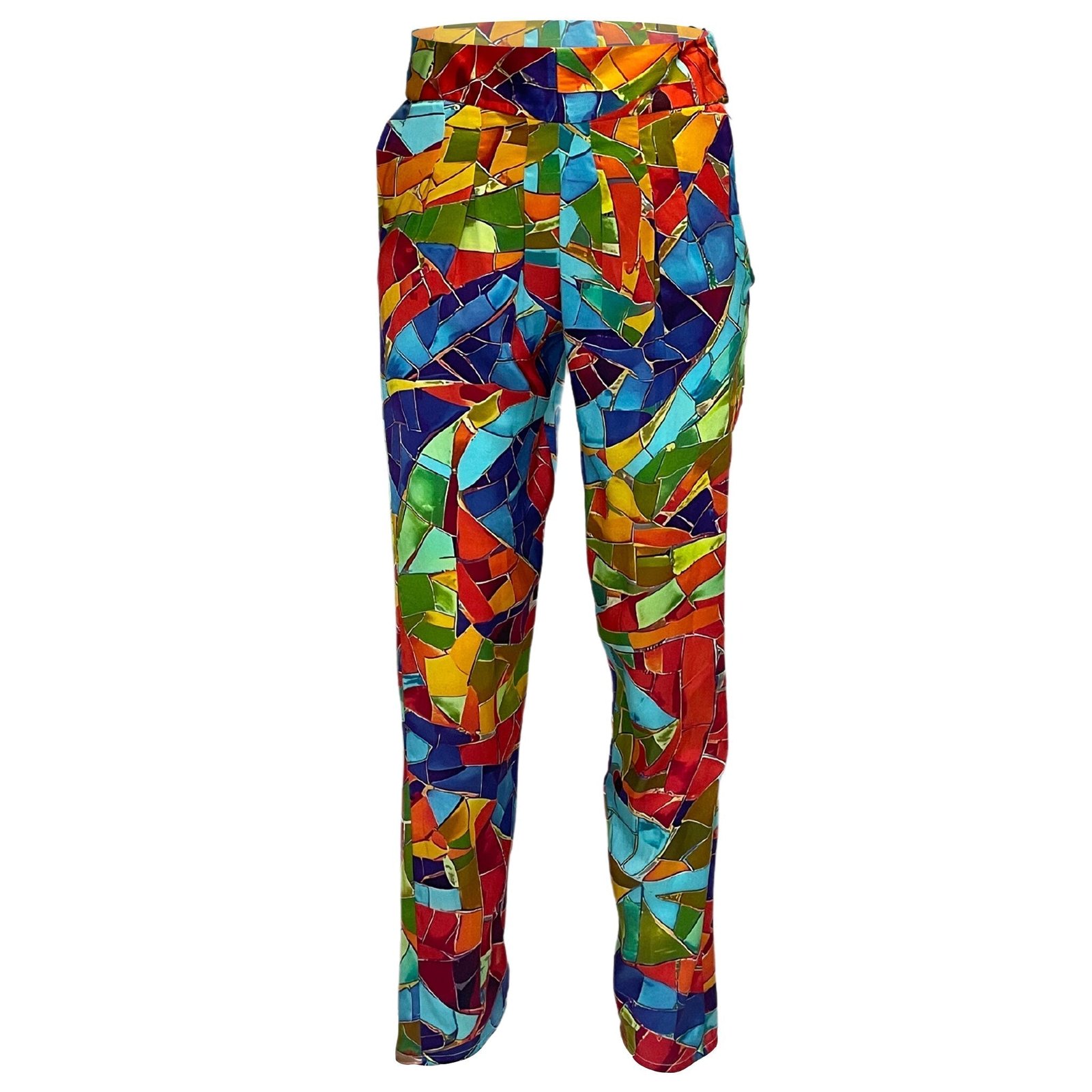 Venetian Island Narrow Pleated Pants