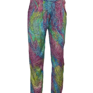 Mystic Palm Narrow Pleated Pants