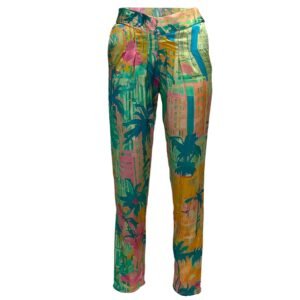 Miami Beach Narrow Pleated Pants