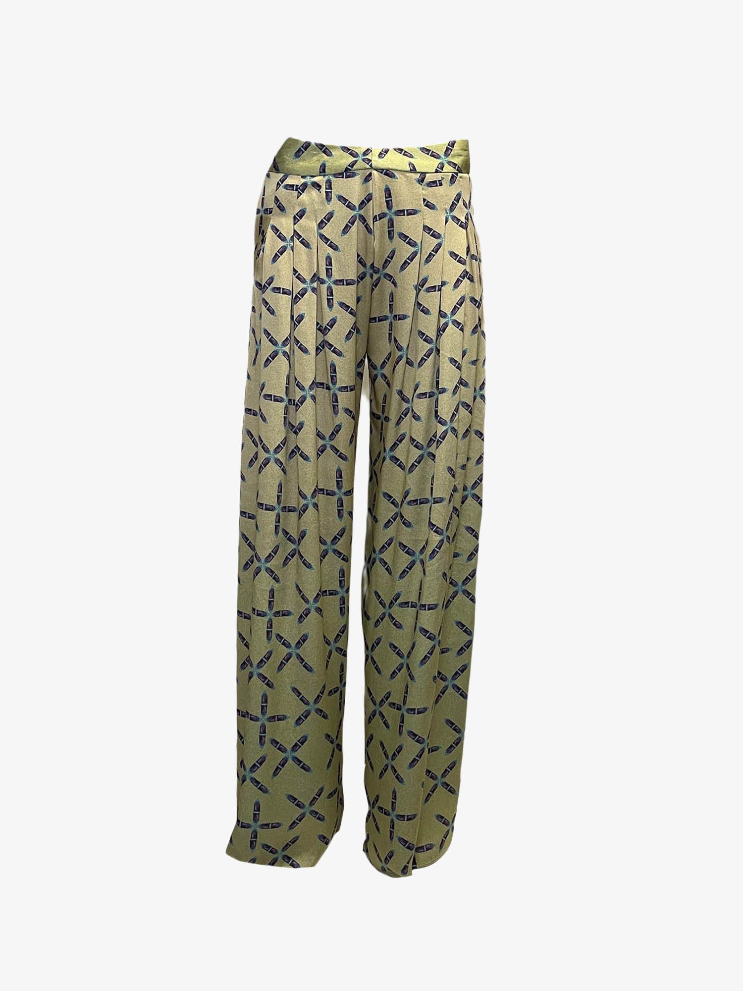 Vizcaya Wide Silk Pants