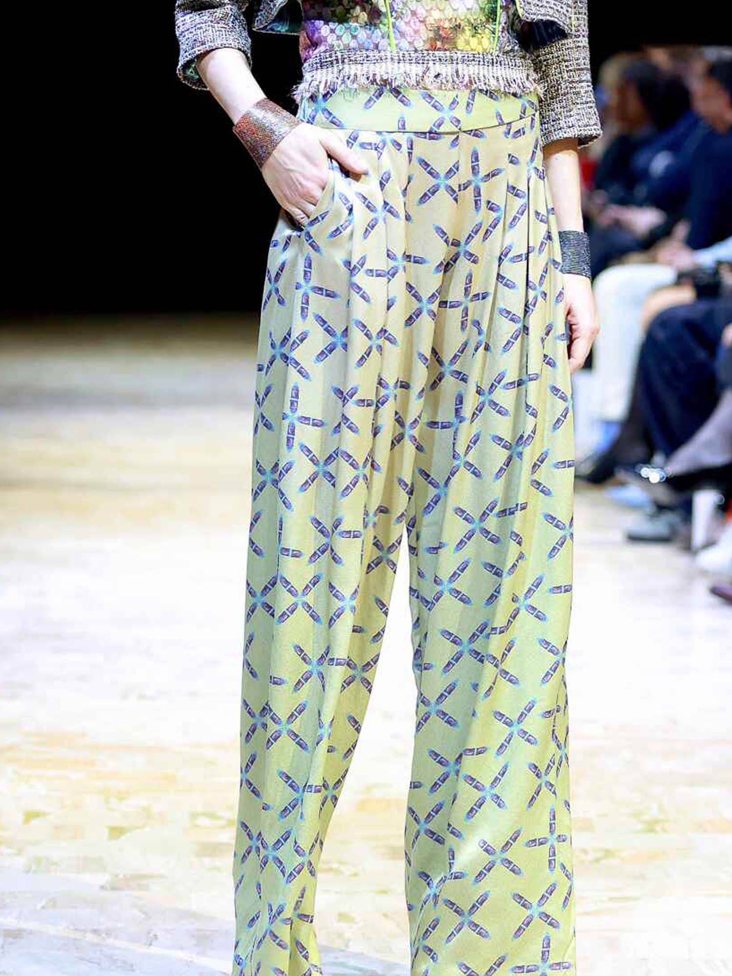 Vizcaya Wide Silk Pants - Image 4