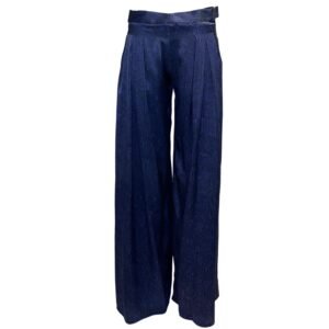 Midtown Wide Silk Pants