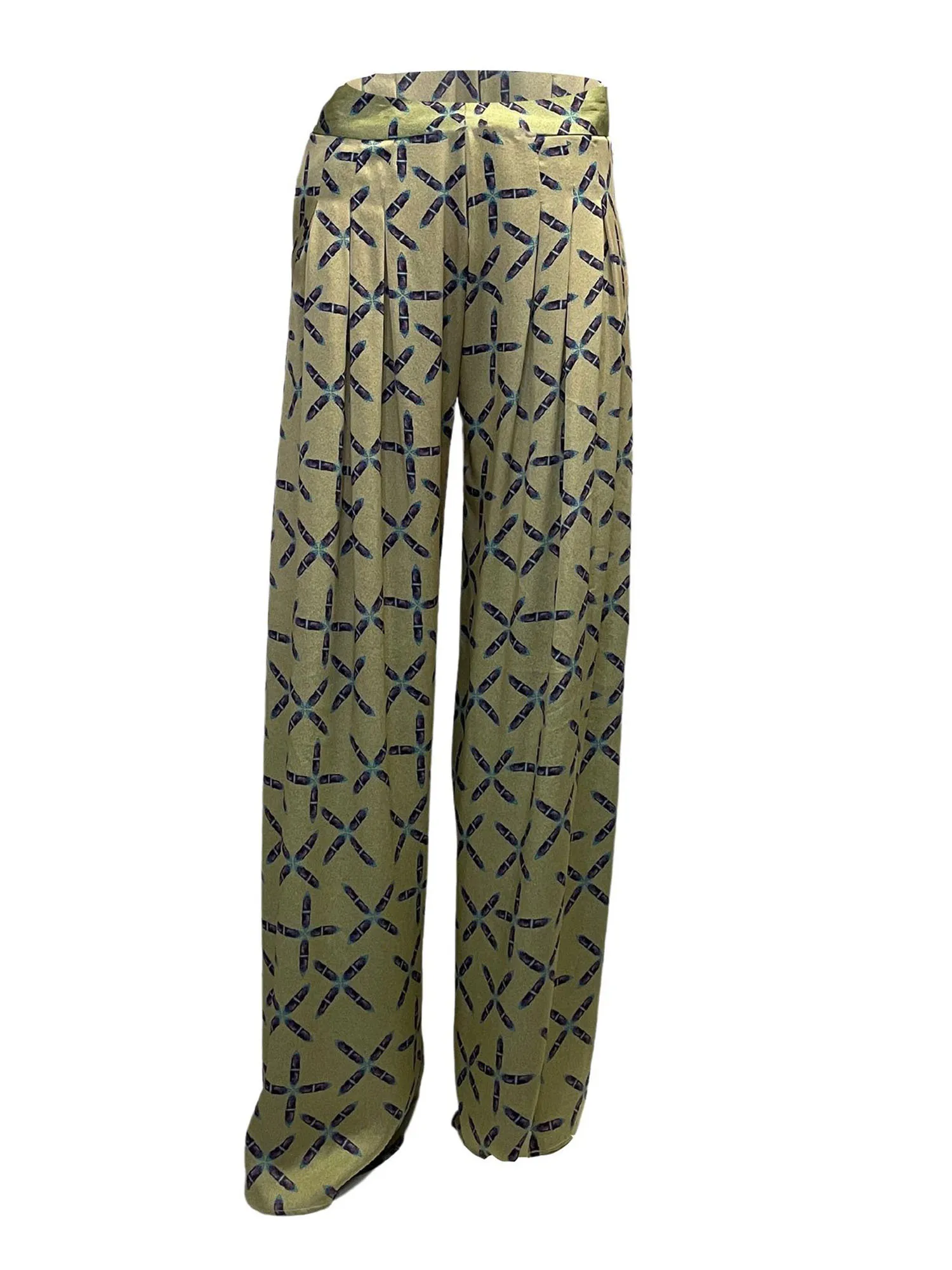 Vizcaya Wide Silk Pants