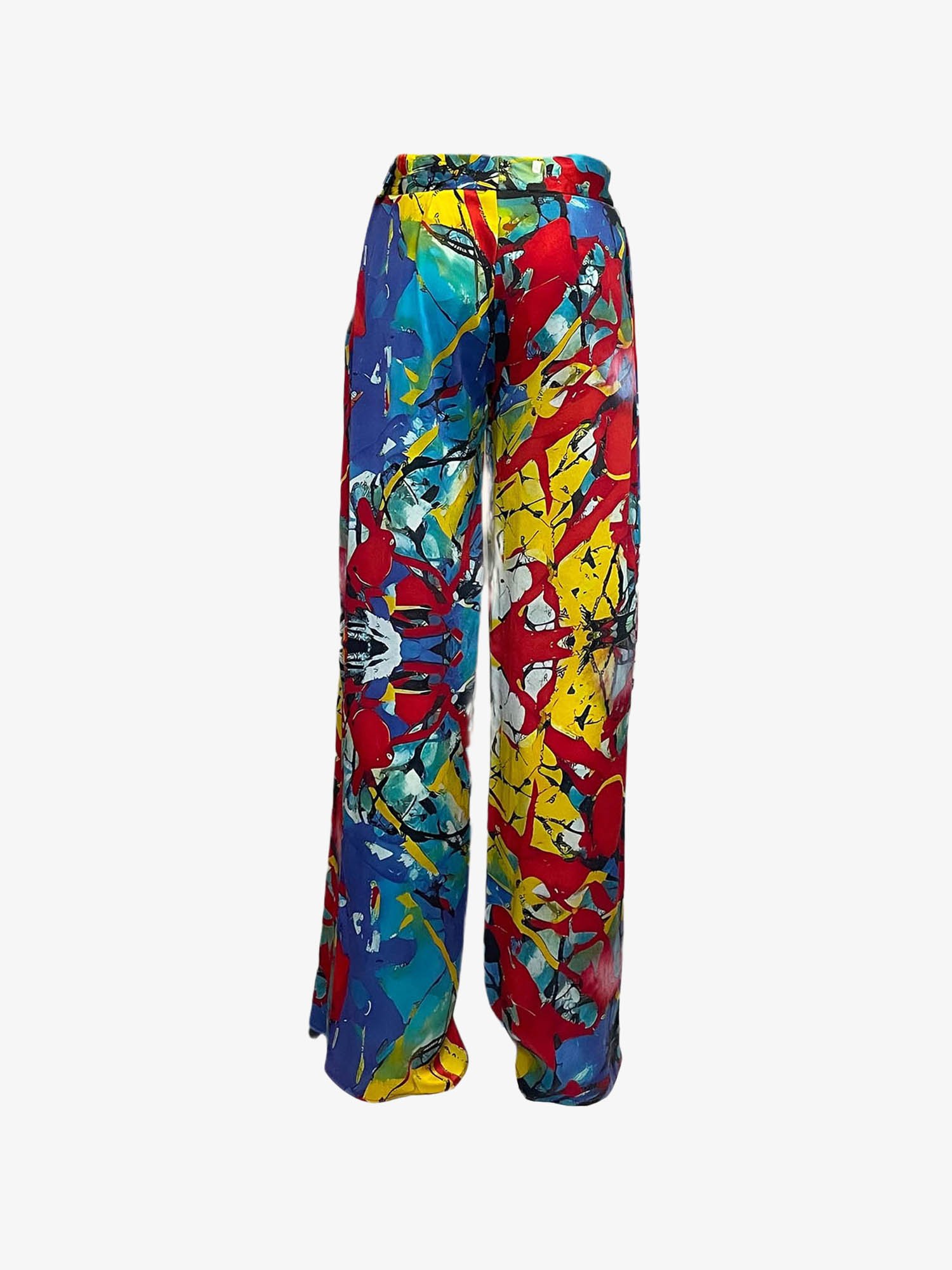 Wynwood Wide Silk Pants - Image 2